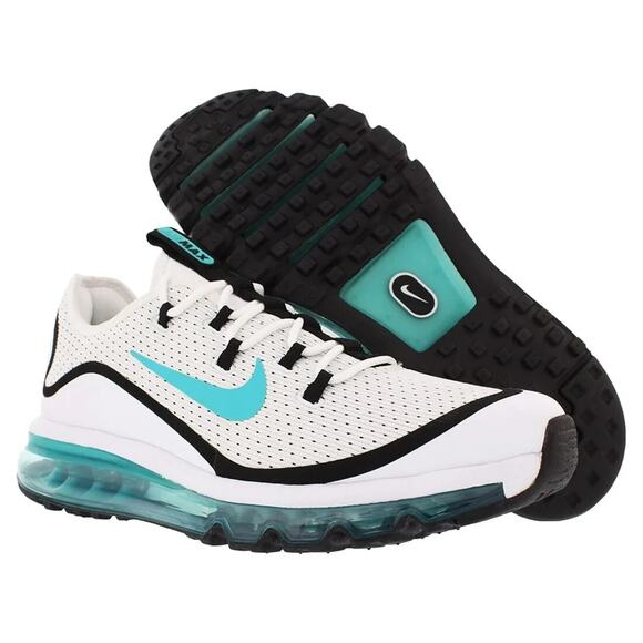 Nike Air Max More Mens Running Shoes White/Dusty Cactus Size 11.5 M main image 4